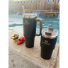 Stanley Quencher H2,0 — термокружка 0,59 л с трубочкой, чёрная (10-11911-015)