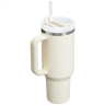 Термокружка Stanley Quencher H2,0 1,18 л с трубочкой, бежевая (10-11913-088)