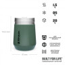 Термостакан Stanley Go Everyday Wine Tumbler 0,29 л, зелёный 10-10292-001