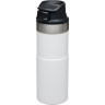Термокружка Stanley Classic Trigger Action 0,47 л, белая 10-06439-007