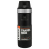 Термокружка Stanley Classic Trigger Action One Hand 2,0, 0,47 л, черная (10-06439-031)
