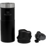 Термокружка Stanley Classic Trigger Action One Hand 2,0, 0,47 л, черная (10-06439-031)